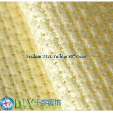 Yeidam 14 Count Aida -Yellow 90*75cm